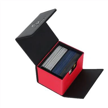 Estuche para tarjetas Mtg Estuche para tarjetas de cuero