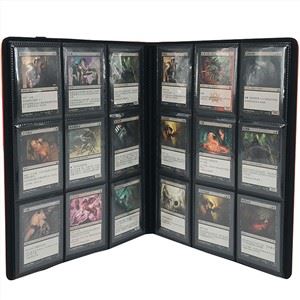 Carpeta de cuero premium 9 bolsillos