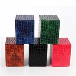 Caja de baraja de cuero para naipes Tcg Trading