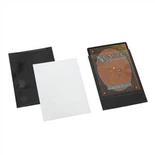 Protector de cubierta de funda de tarjeta coleccionable blanca