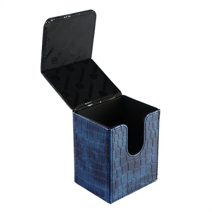 Leather Deck Box 1