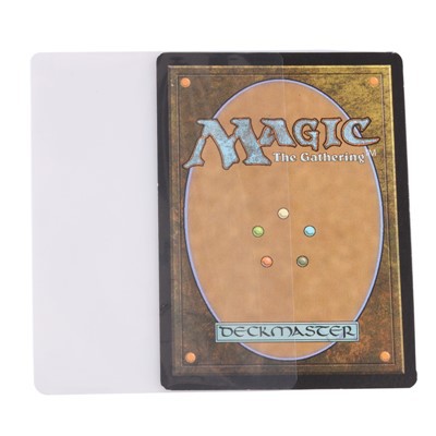Fundas para tarjetas de tamaño premium ultratransparentes.