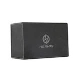 Caja de cuero coleccionable para naipes